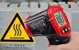 Пірометр (-50...+600 °C) HABOTEST HT641B D:S 12:1; EMS 0.10-1.00, фото 3