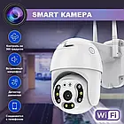 Камера відеоспостереження вулична A8 Wi-Fi ptz camera 1080p app：ICSEE 2MP, фото 3