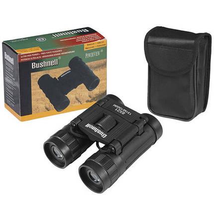 Бінокль для туризму Bushnell 8х21 чорний, фото 2