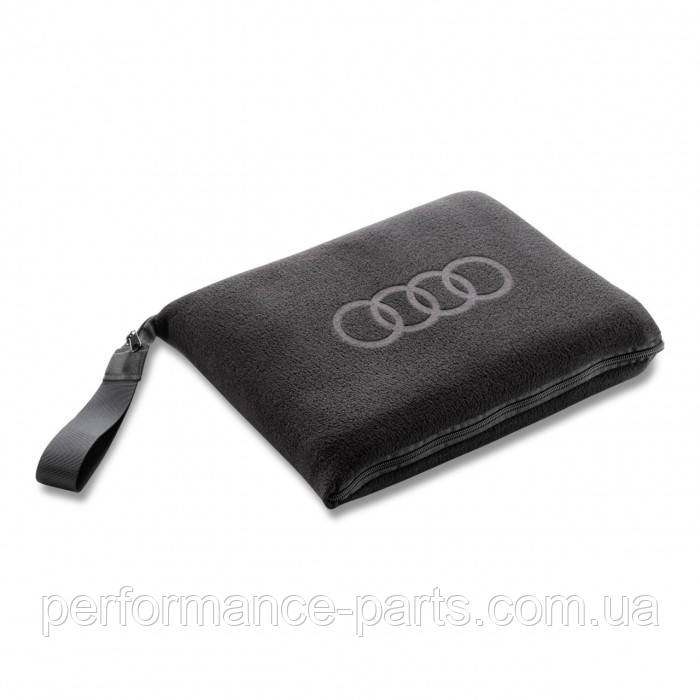 Флісовий плед Audi 2в1, чорний, 3292200300