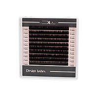 Ресницы темно-коричневые 0.07C 10мм Design Lashes, десигн