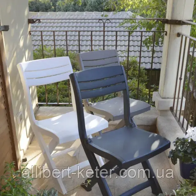 Набор садовой мебели Tacoma & Oregon Balcony Set из искусственного ротанга ( Allibert by Keter ) - фото 5 - id-p2111201767