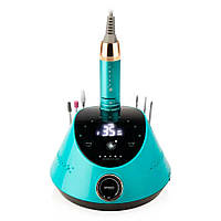 Фрезер для манікюру і педикюру Bucos Nail Drill X2 PRO TIFFANY (бірюзовий), 65 Вт, 35000 об/хв