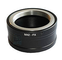 Адаптер перехідник M42 — Fujifilm X (FX).
