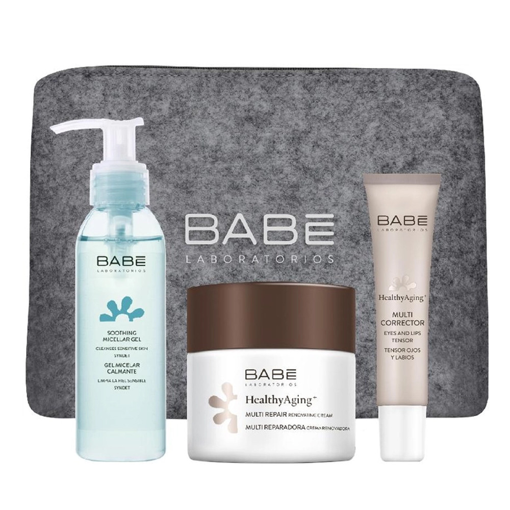 Набір антивіковий для обличчя BABE (90мл/15 мл/50 мл)