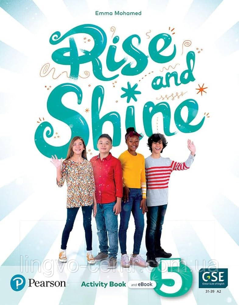 Англійська мова. Rise and Shine 5 Activity Book with eBook