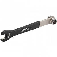 Ключ для педалей Spelli SBT-161 Чорний/Сріблястий (SBT-161)