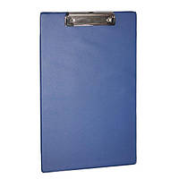 Папка-планшет із кліпом 4Office (4-257) A4 PVC синій