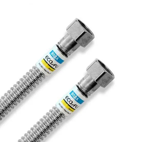 Шланг для води НЖ 3/4" ВР 40см ECO-FLEX