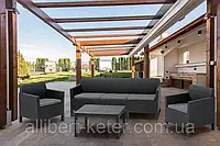 Набор садовой мебели Orlando 3 Seater Set из искусственного ротанга ( Allibert by Keter )