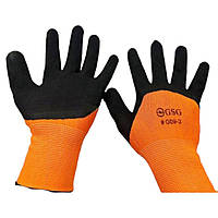 Перчатки рабочие Tomik 730-2 (полиэстер, пена) оранжевые