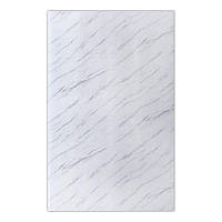 Декоративна настінна ПВХ плита грецький білий мармур 1,22х2,44мх3мм Аналог керамограніту