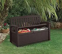 Лавка - ящик для хранения Keter Patio Storage Bench 227 L Brown ( коричневый ) ( Keter Storage Bench )