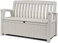 Лавка - ящик для хранения Keter Patio Storage Bench 227 L White ( белый ) ( Keter Storage Bench )