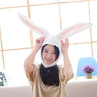 Шапка кролика RESTEQ белая. Шапка уши кролика. Rabbit Hat. Шапка заяц. Шапка с ушами зайца. Зверошапка