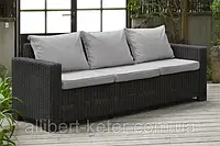 Набор садовой мебели California 3-Seater Sofa из искусственного ротанга ( Allibert by Keter )