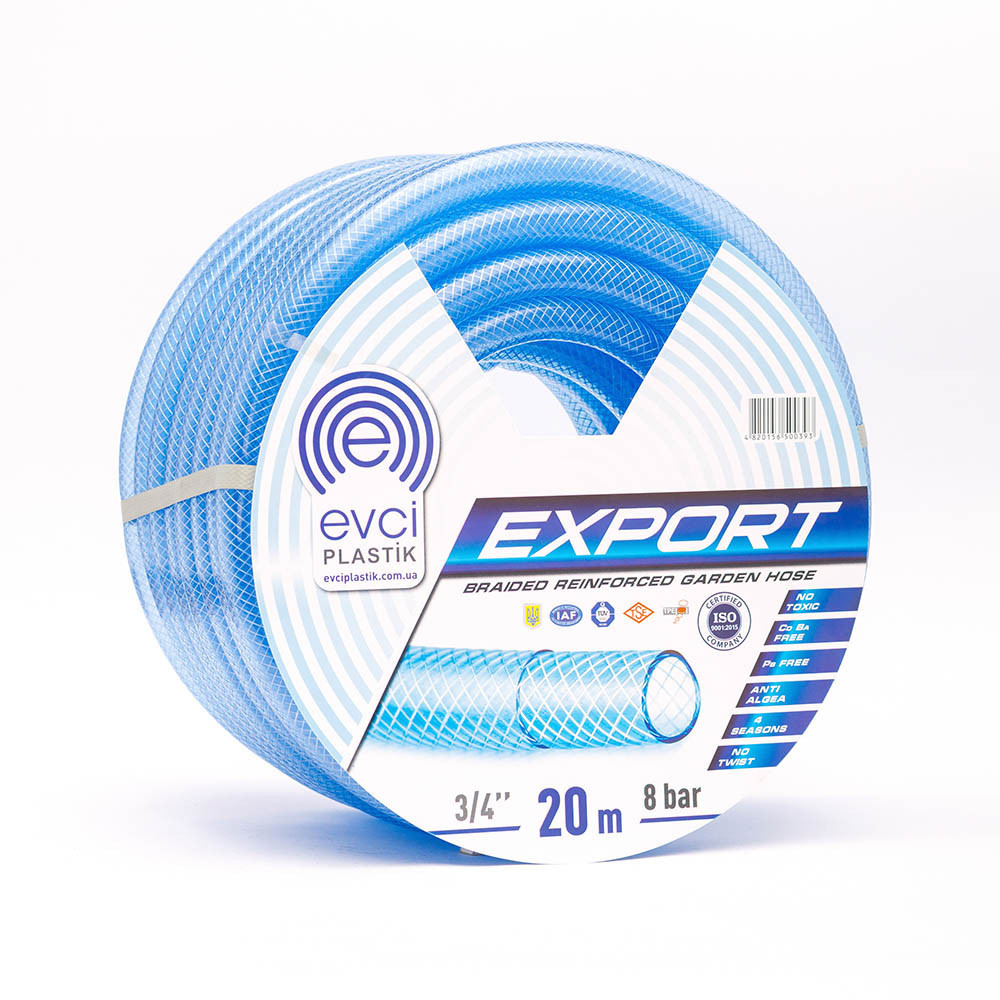 Шланг  EXPORT  Ø  3/4" 20м, 3х сл. арм. (кратно 20 м) Proport168, фото 1