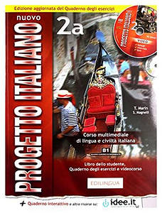 Підручник Progetto Italiano Nuovo 2A (B1) Libro & Quaderno