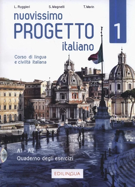 Робочий зошит Progetto italiano Nuovissimo 1 (A1-A2) Quaderno degli esercizi + CD audio, фото 1