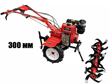 Дизельний культиватор 1050 NEW колесо 10" Forte 300 мм, 6.5 к.с