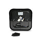 LED світильник ART IP65 квадратний VIDEX 15W 5000K Black, фото 4