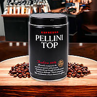 Душистый молотый итальянский Кофе в металлической банке Pellini Top Espresso, 250 грамм