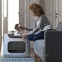 Домик - переноска, лежак трансформер для котов и собак Keter Bunk Bed 3 in 1 ( Keter Pet, Curver Pet )