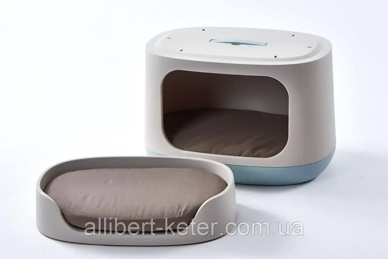 Домик - переноска, лежак трансформер для котов и собак Keter Bunk Bed 3 in 1 ( Keter Pet, Curver Pet ) - фото 6 - id-p2111211179