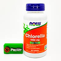 Хлорелла NOW Foods Chlorella 1000 мг 60 таб.