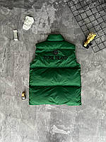 Мужская стильная безрукавка Stoпe ІsІапd с QR-кодом зелёная. Мужская жилетка на весну/осень