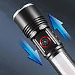 Ліхтар ручний PLD-2307-TG+COB (red+blue+yellow), Motion Senso, power bank, ЗУ Type-C, zoom, фото 11