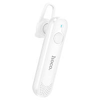 Качественная Bluetooth моно-гарнитура для телефона разговорная Hoco (гарнитура для водителя) Black Белый