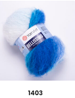Нитки пряжа для в'язання мохерова BELLISSIMO YARNART Беліссімо ЯрнАрт № 1403