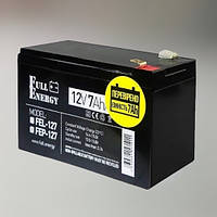 Аккумуляторная батарея Full Energy FEP-127, 12V 7Ah, AGM аккумулятор для ИБП ll