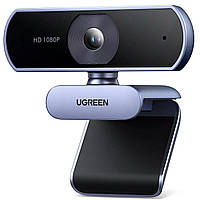 Веб камера UGREEN CM678 для ПК и ноутбука 1080P 30FPS 2 микрофона HD Webcam (15728)