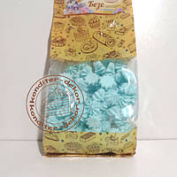 "Безе блакитне" декоративні цукрові вироби для прикрашання тортів та кондитерських виробів 300г ТМ Добрик