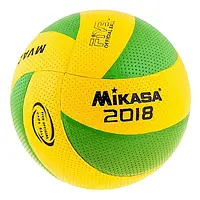 Мяч волейбольный Mikasa MVA200/2018 PVC 004 green. №5