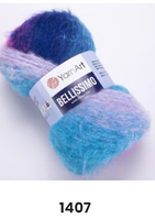 Нитки пряжа для в'язання мохерова BELLISSIMO YARNART Беліссімо ЯрнАрт № 1407