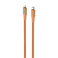 Кабель USB-C - Lightning HAVIT HV-CB6255 PD27W 1м с LED индикатором Orange