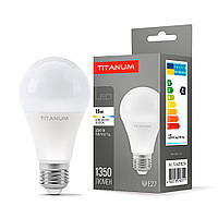 LED лампа TITANUM A65 15W E27 4100K