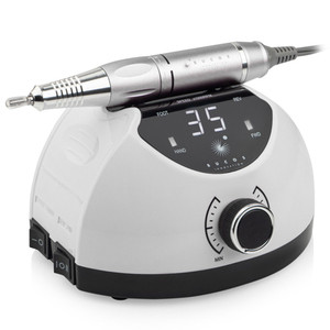 Фрезер для манікюру і педикюру Bucos Nail Drill X4 PRO PRO WHITE PEARL  (білий), 65 Ват, 35000 об/хв