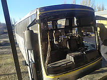 Виробництво та заміна лобового скла триплекс на автобусі Scania Obradors S'Agaró Plus 3.45E у Нікополі (Україна). 9