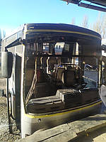 Виробництво та заміна лобового скла триплекс на автобусі Scania Obradors S'Agaró Plus 3.45E у Нікополі (Україна). 10