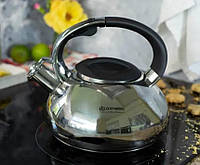 Чайник со свистком Edenberg 3 л с черной ручкой (EB-2435)