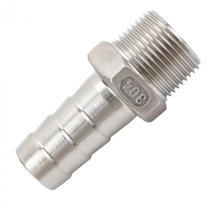 Штуцер шланговий 32 мм, різьба 1 дюйм зовнішня, фото 1