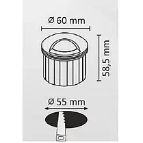 Точковий Led світильник Goldlux Q1 3W 4000К IP20 313676, фото 5