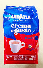 Кава Lavazza Crema e Gusto Classico 1 кг зернова