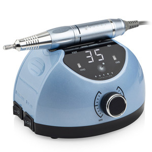 Фрезер для манікюру і педикюру Bucos Nail Drill X4 PRO PRO BLUE OCEAN  (блакитний), 65 Ват, 35000 об/хв