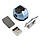 Фрезер для манікюру і педикюру Bucos Nail Drill X4 PRO PRO BLUE OCEAN  (блакитний), 65 Ват, 35000 об/хв, фото 6