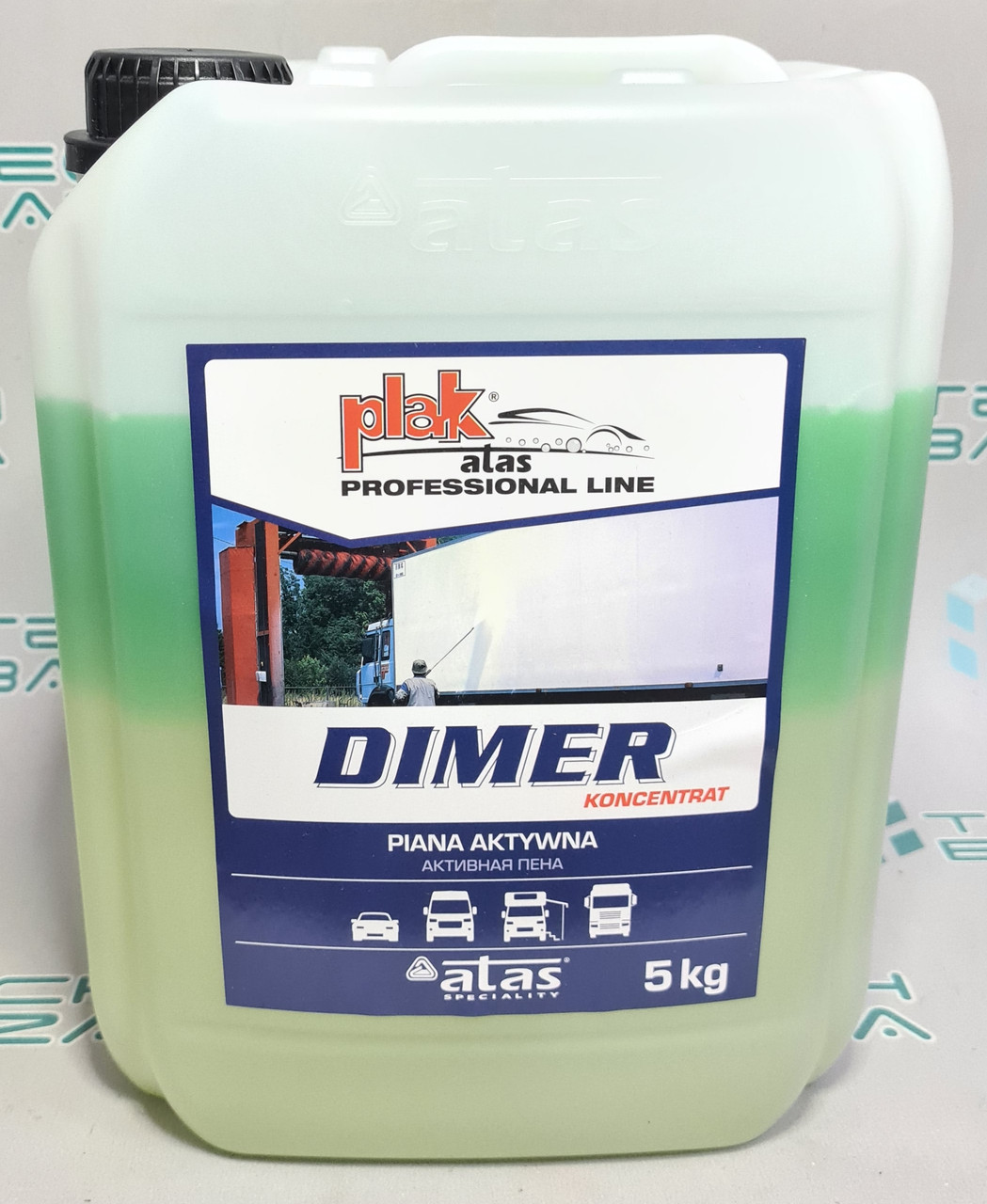 Автошампунь ATAS активна піна Dimer 2K 5 кг